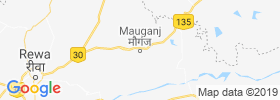 Mauganj map